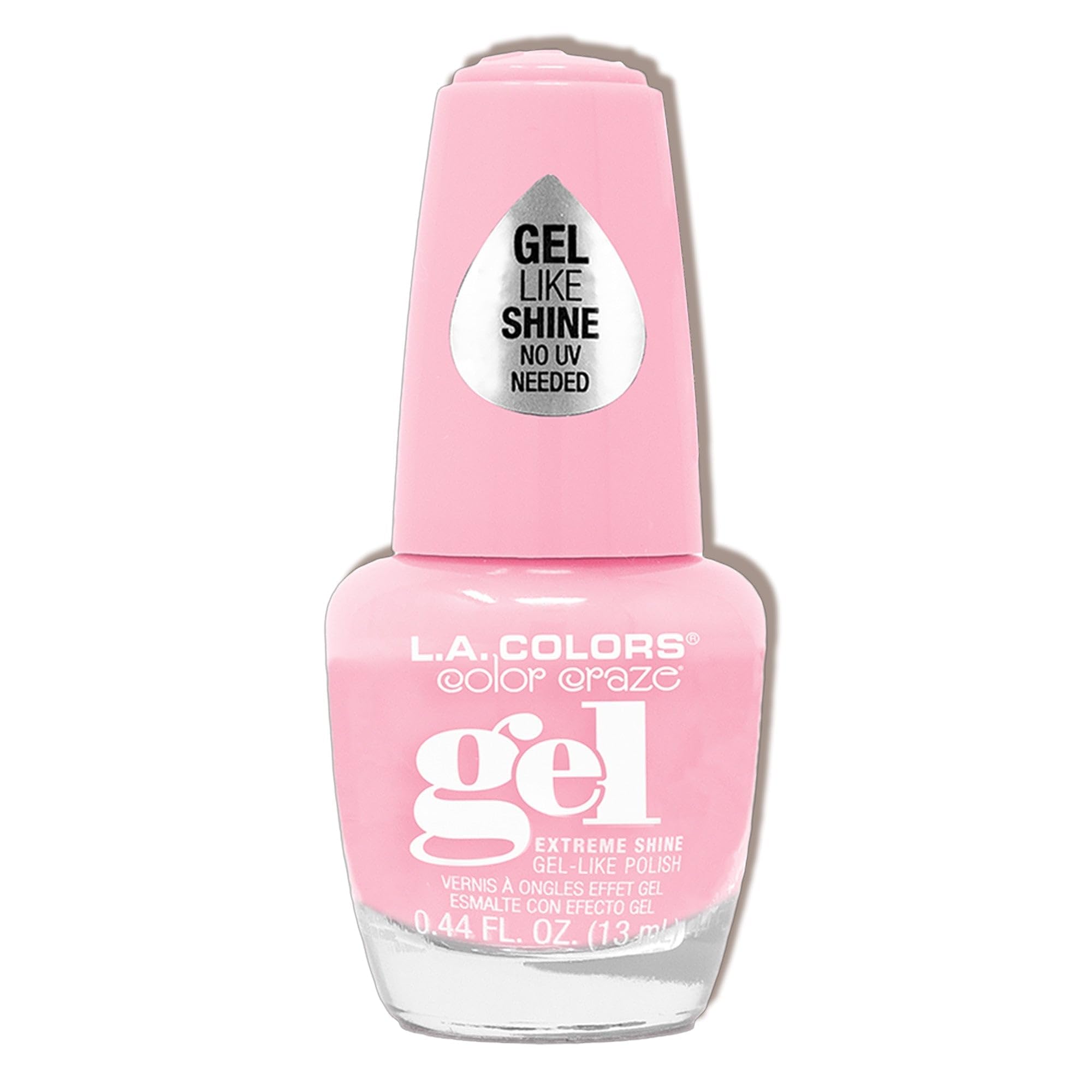 Amazon.com: L.A. COLORS Pink Please Gel Polish, Pink Glaze CNL642